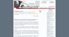 Desktop Screenshot of genealogieblog.com